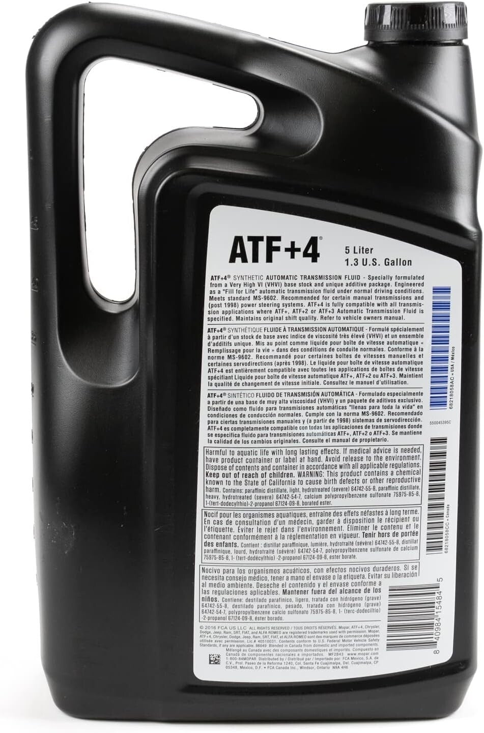 5L Automatic Transmission Fluid - Essential for Smooth Shifting and Longevity