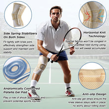 Load image into Gallery viewer, Lightweight Knee Support with Stabilizers - Ideal for Arthritis &amp; ACL Recovery