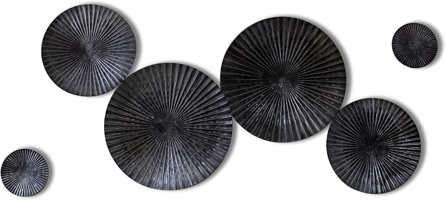 Sunburst Wall Hanging Art in Antique Zinc - Ideal Gift and Home Decoration