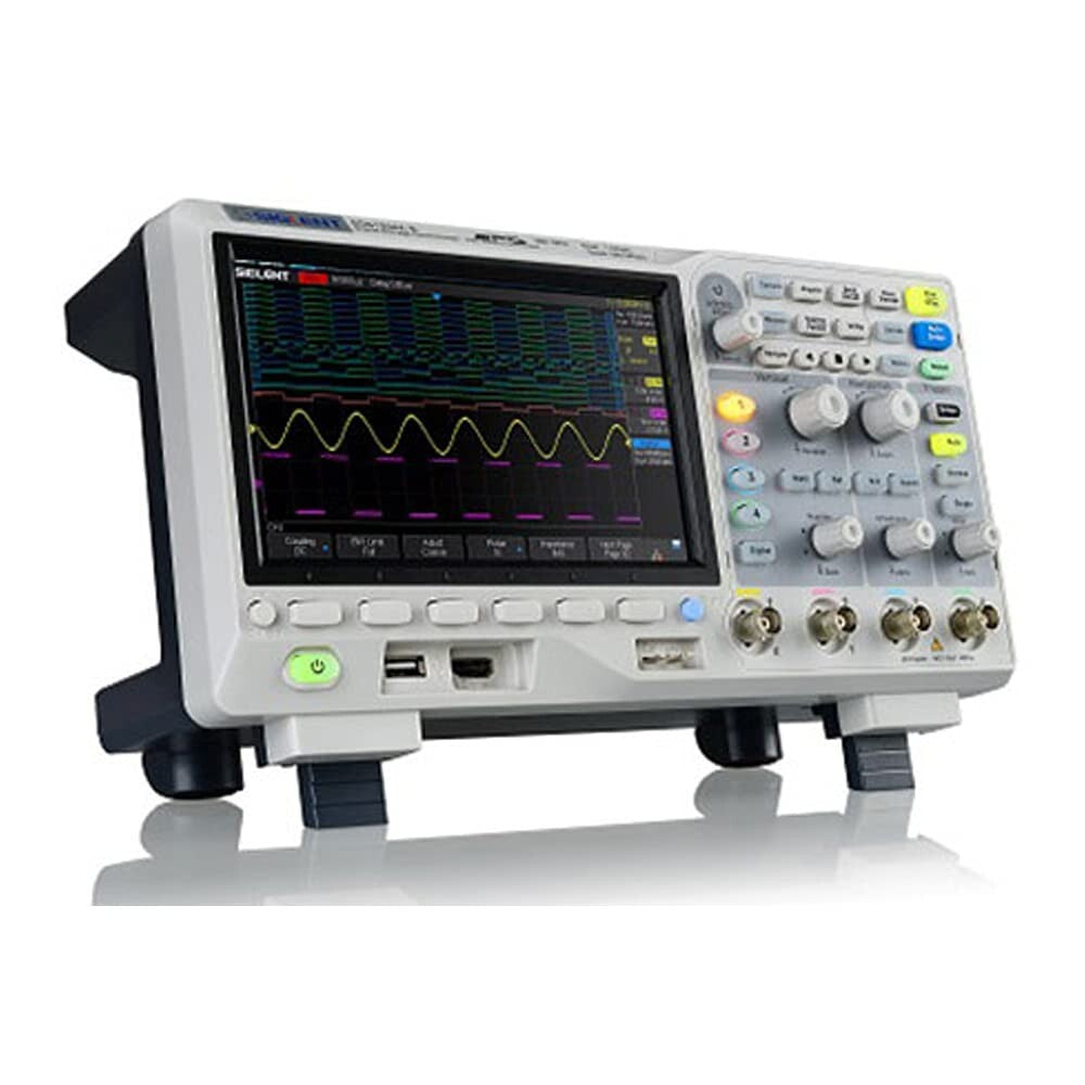High-Fidelity 100MHz Digital Oscilloscope with 4 Channels & Advanced Triggering