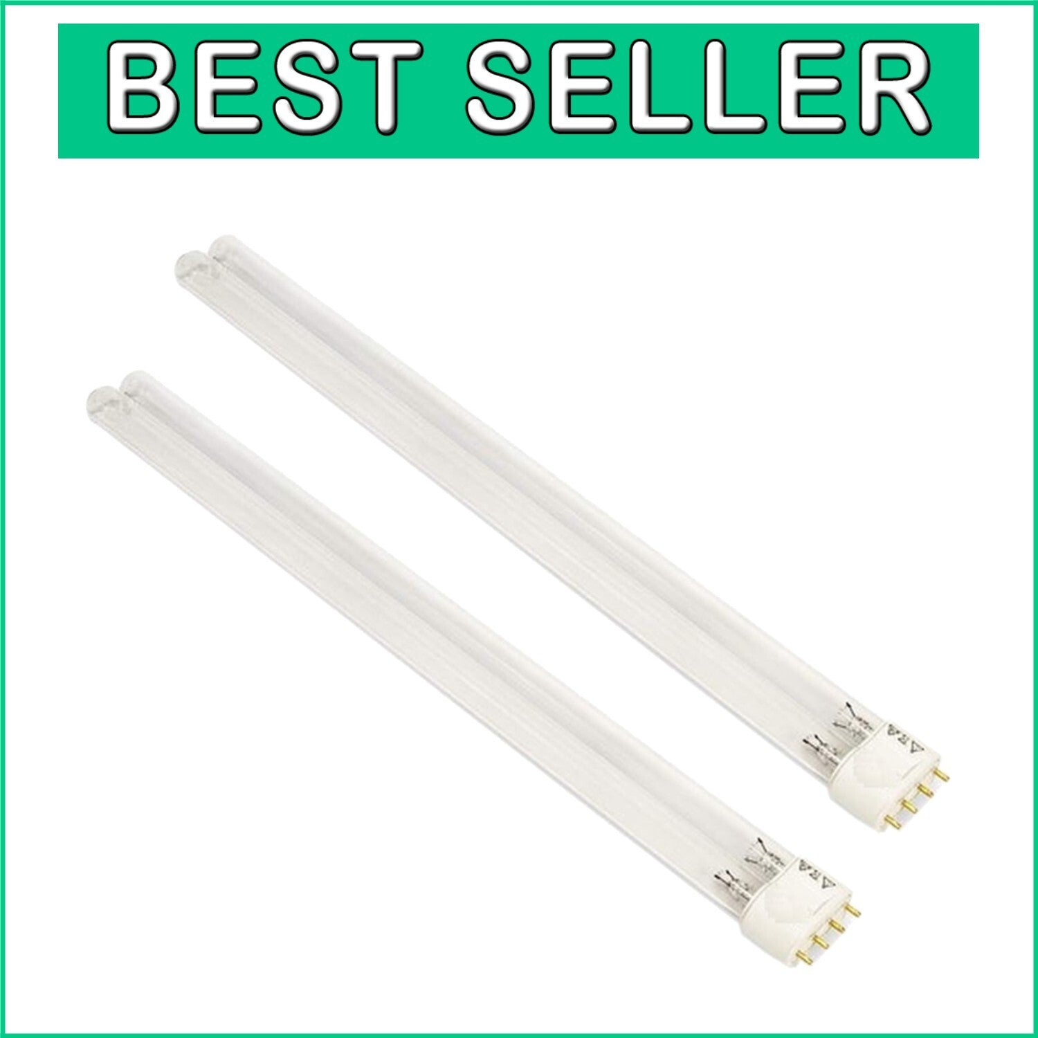 Germicidal 55-Watt UV-C Bulbs - 2G11 Base, Ideal for Water Purification Systems