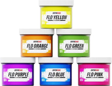 Load image into Gallery viewer, 8 oz. Vibrant Fluorescent Plastisol Ink Kit - Durable for Any Fabric Surface