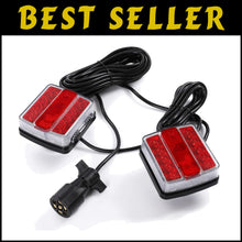 Load image into Gallery viewer, Versatile Magnetic LED Trailer Lights - 5 Functions, Waterproof &amp; Quick Setup