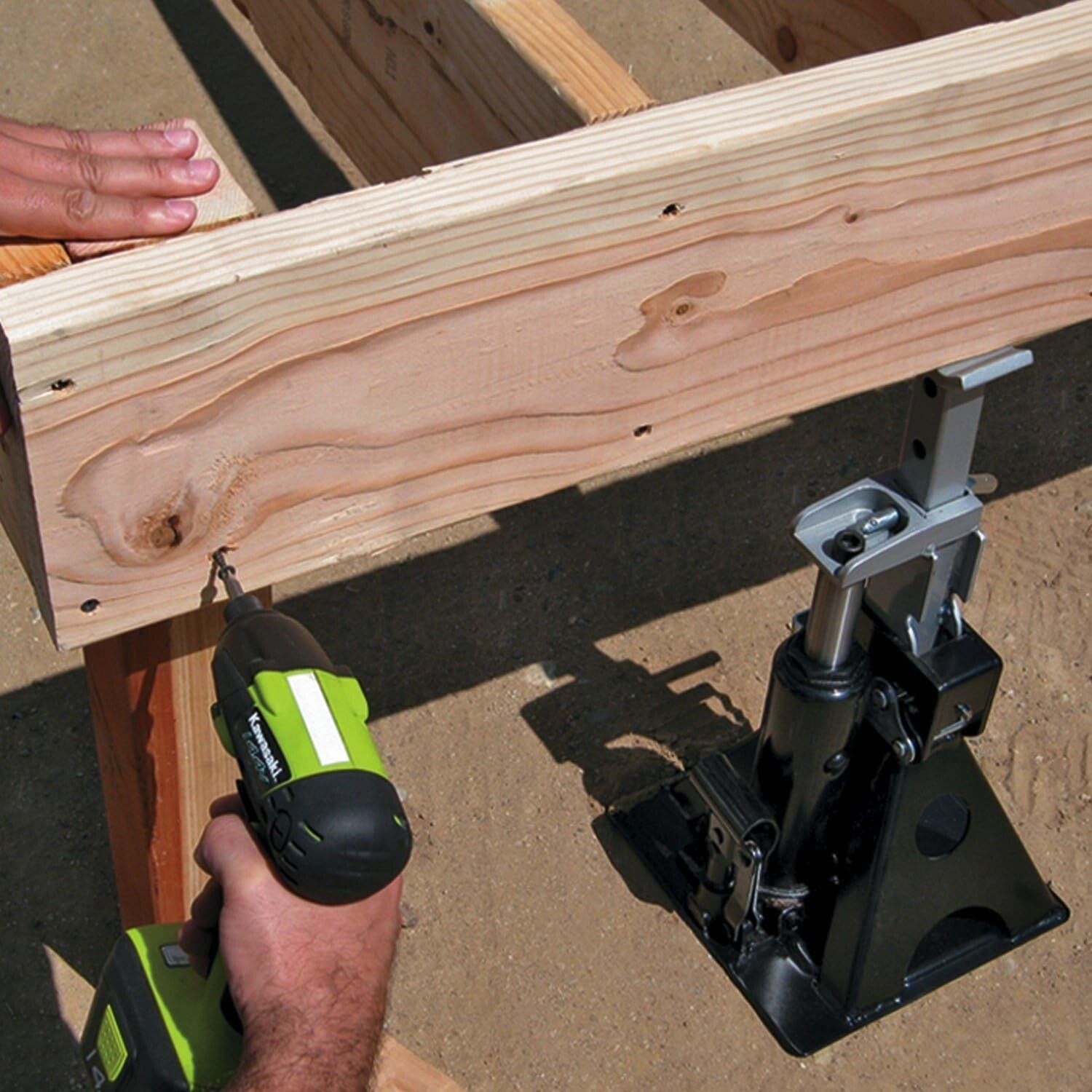 Portable 3 Ton Jack & Stands - Compact, Heavy-Duty Solution for Vehicles