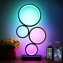 Load image into Gallery viewer, LED Bedside Lamp with 16 Million RGB Colors &amp; Bluetooth APP Control – Ideal Gift