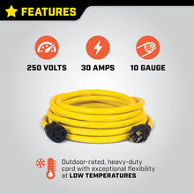 Load image into Gallery viewer, Champion 25-Foot 250-Volt Generator Power Cord - Safe Transfer Switch Connection