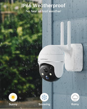 Load image into Gallery viewer, 2-Pack Battery Powered 3MP Outdoor Cameras - Front Door &amp; Garage Security
