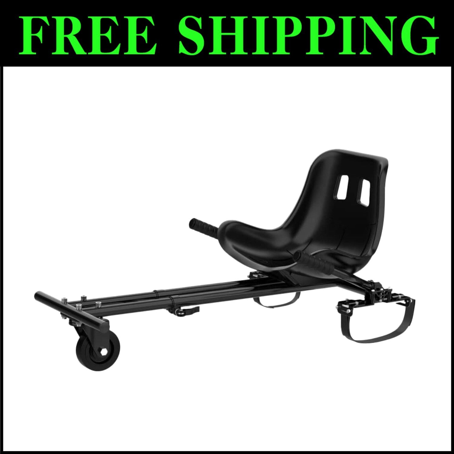 Transform Your Hoverboard with Adjustable Go-Kart Attachment - Fun for All Ages