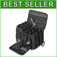 Load image into Gallery viewer, Durable 15-Slot Microphone Case for Wireless Mics – Oxford and Foam Design
