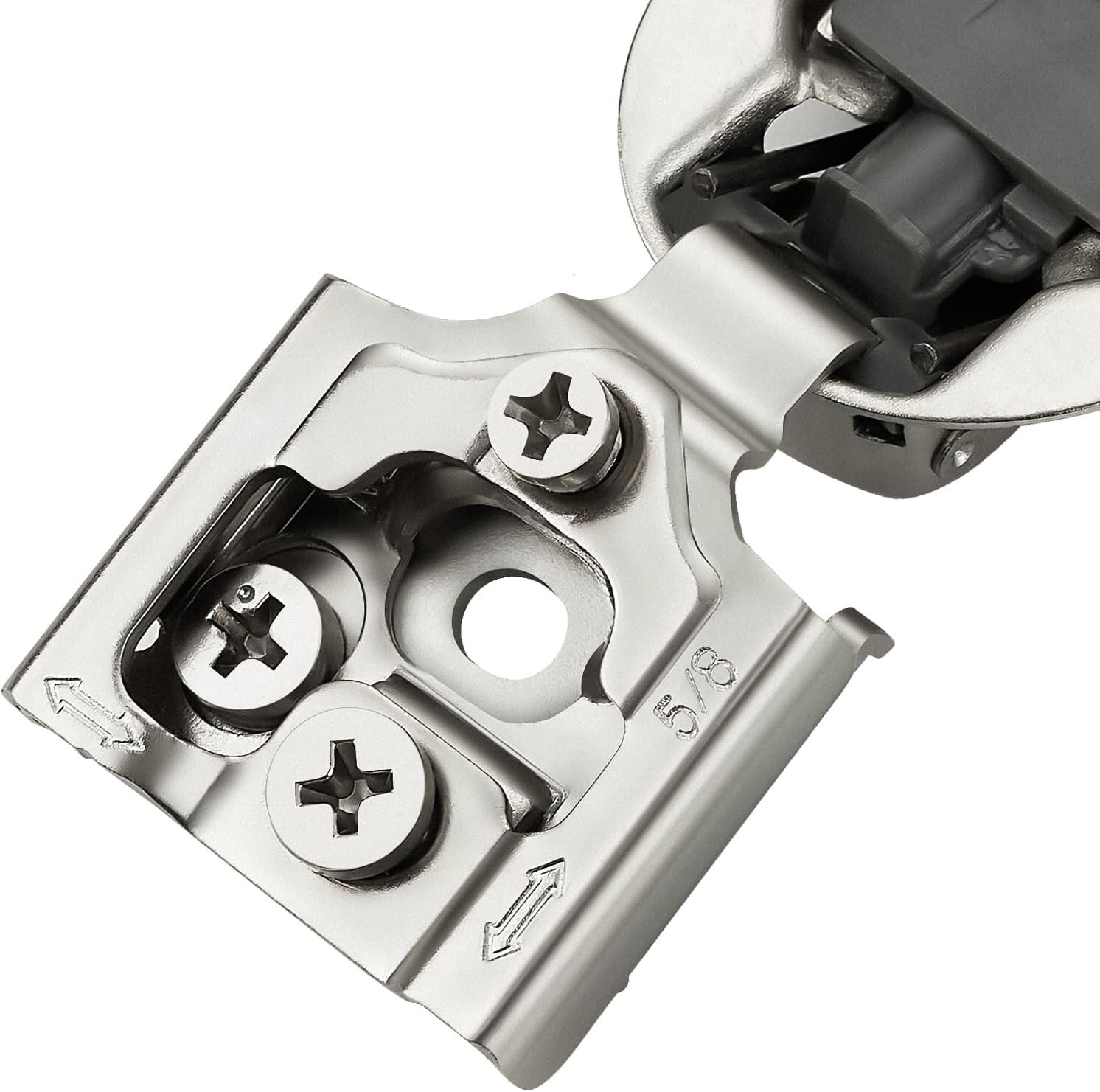 1-3/8 Inch Stainless Steel Soft Close Hinges - 30 Pack for Kitchen Cabinets