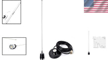 Load image into Gallery viewer, Robust Dual-Band VHF/UHF Mobile Antenna with Magnetic Base - Easy Installation