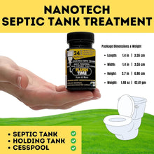 Load image into Gallery viewer, Beneficial Bacteria Septic Tank Treatment Capsules | 2-Year Supply Made in USA