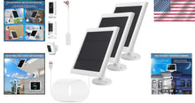 Load image into Gallery viewer, 3-Pack High-Efficiency Solar Panels for Ring Cameras - Continuous Power Solution