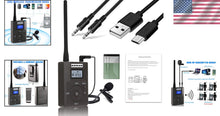 Load image into Gallery viewer, Stereo Wireless FM Transmitter - Supports AUX &amp; TF Card, Ideal for Presentations
