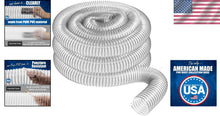 Load image into Gallery viewer, Premium 2-1/2" x 20' Clear PVC Dust Collection Hose - Puncture Resistant Design