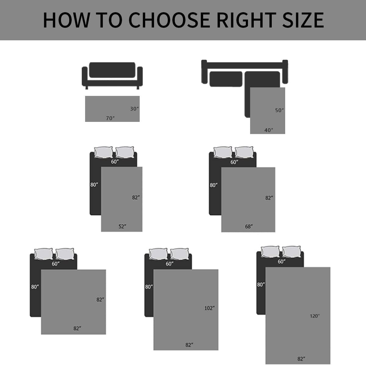 Elegant Microfiber Pet Blanket for Furniture - Waterproof and Reversible Design