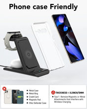 Load image into Gallery viewer, 3-in-1 Wireless Charger for Pixel Watch 3/2, Buds &amp; More - Fast Charging Station