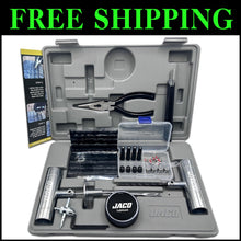 Load image into Gallery viewer, 50-Piece JACO Tire Repair Kit with Hard Case – Essential Roadside Emergency Tool