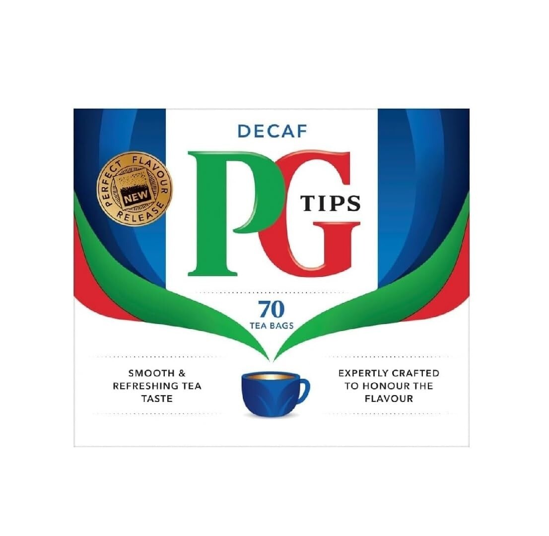 Delicious Decaf Tea Bags - Eco-Friendly Non-Pyramid Pack of 6 (420 Count)