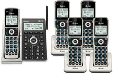 Load image into Gallery viewer, Smart Call Blocking 5-Handset Cordless Phone with Backlit Screen and Keypad