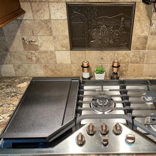 Load image into Gallery viewer, GE Compatible Flat Top Cast Iron Griddle - 18.6"L x 12.4"W For Versatile Cooking