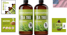 Load image into Gallery viewer, Versatile 32oz Tea Tree Essential Oil - Perfect for Wellness &amp; DIY Projects