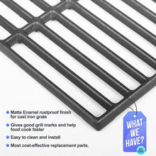 Load image into Gallery viewer, Professional Searing Cast Iron Grill Grates for Charbroil and Broil King, 3 Pack