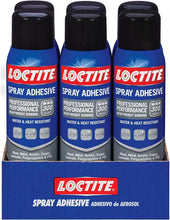 Load image into Gallery viewer, 6-Pack 13.5 Oz Heavy-Duty Spray Adhesive - Clear, Water-Resistant Formula