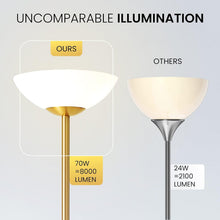 Load image into Gallery viewer, Stylish Dimmable Floor Lamp - 8000 LUMEN for Comfort and Elegance in Any Space
