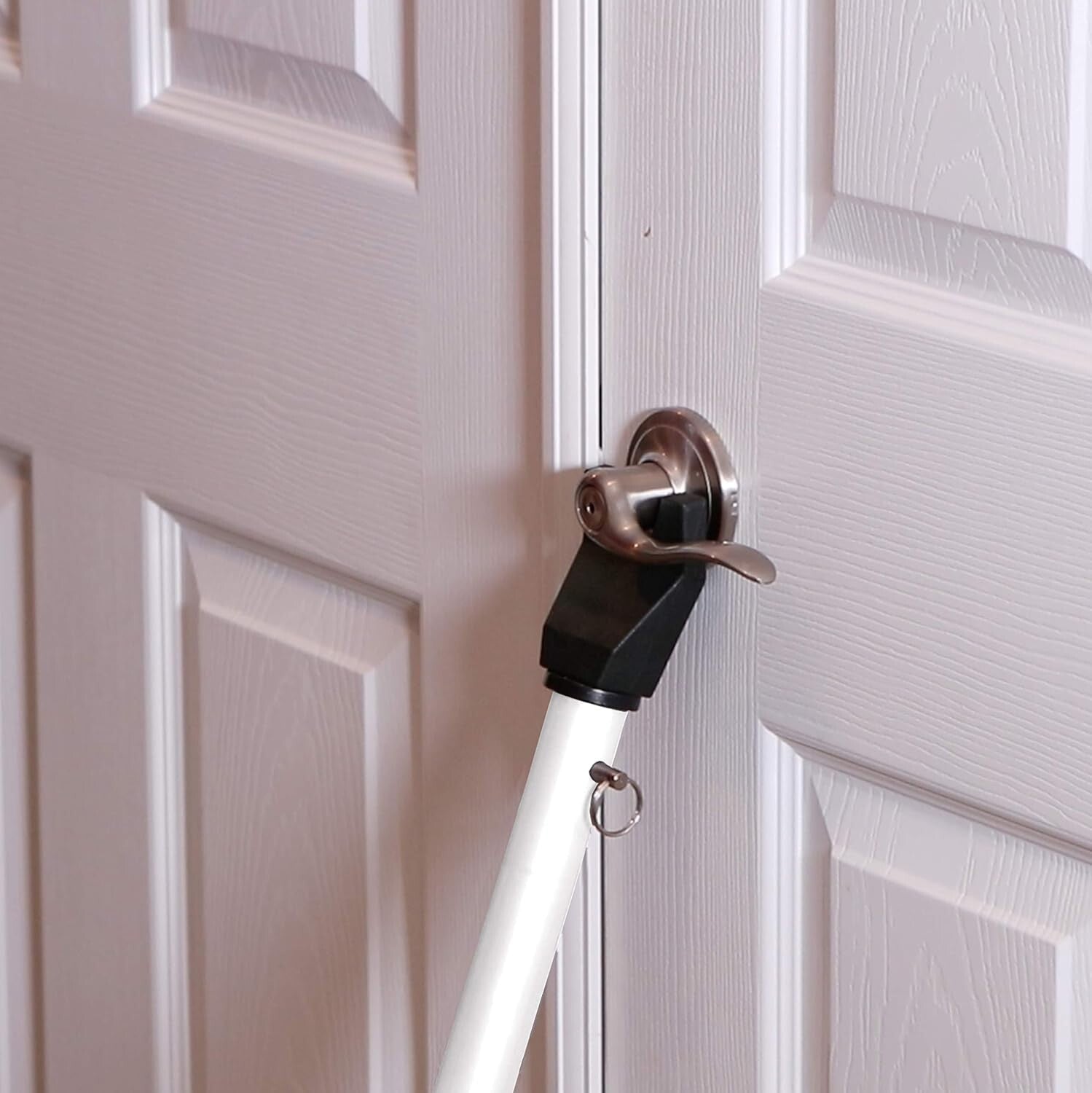 Portable Adjustable Door Bar - Ultimate 40-Gauge Security for Home & Travel