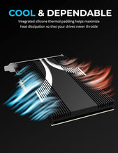 Load image into Gallery viewer, High-Performance 4-Drive NVMe SSD Adapter Card with Thermal Management
