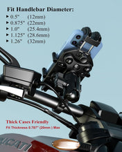 Load image into Gallery viewer, High-Speed Lock Motorcycle Phone Mount—Vibration Dampening, Easy Installation