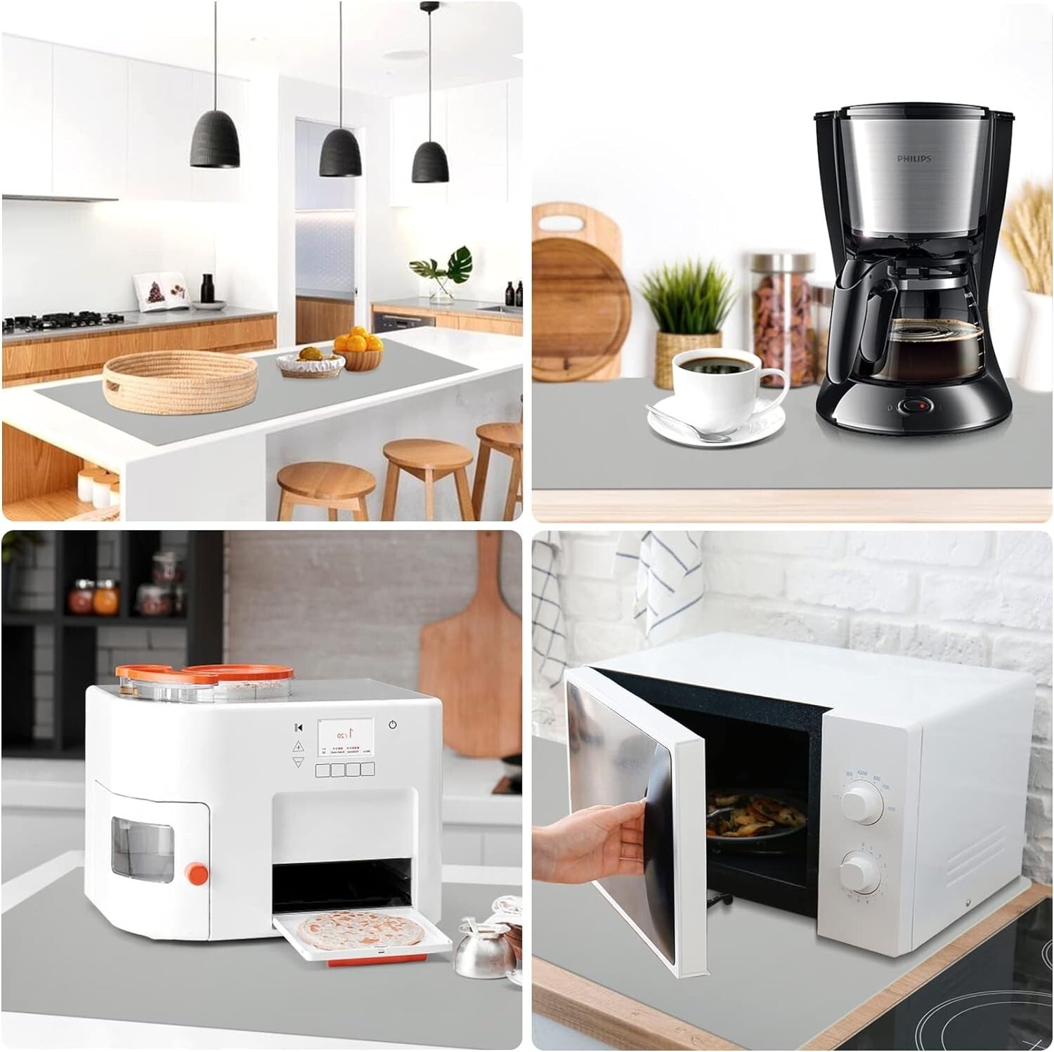 Multi-Purpose Extra Large Silicone Mat 120" x 48" - Kitchen & DIY Essential