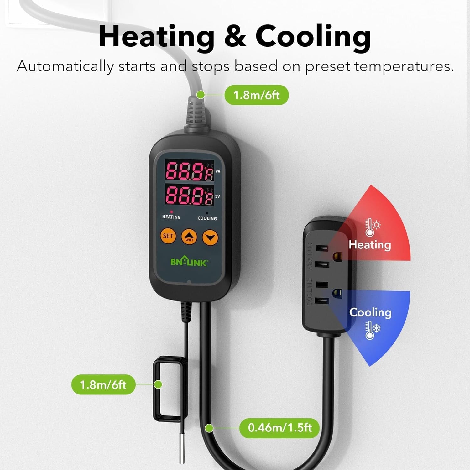 LCD Smart Temperature Control for Homebrew & Fermenting - -40°F to 176°F Range