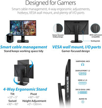 Load image into Gallery viewer, Full HD 24" Gaming Monitor - 165Hz, 0.5ms Response with Advanced Visual Control