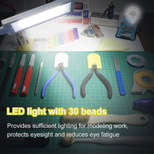 Load image into Gallery viewer, Professional Model Building Kit: Adjustable Workbench with Storage &amp; Cutting Mat