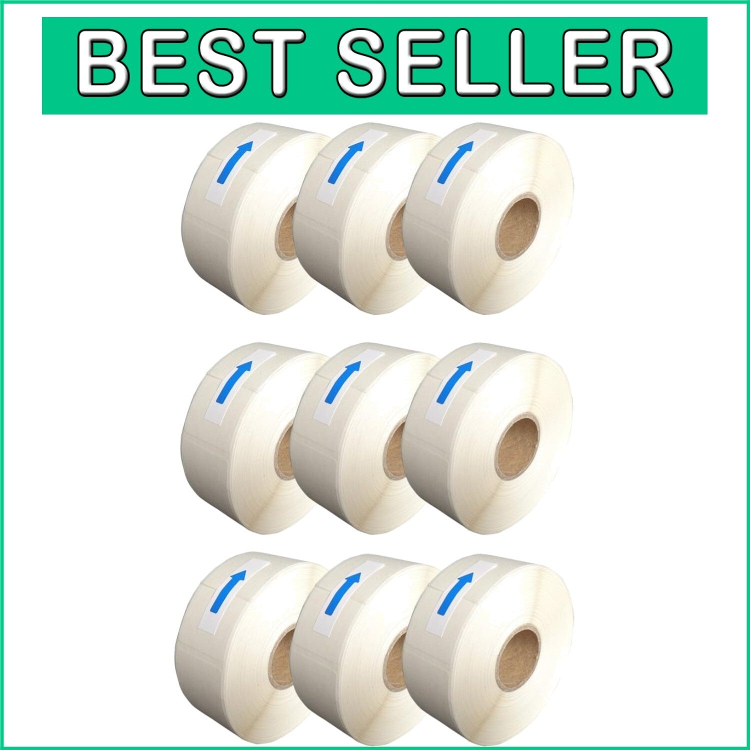 Dissolvable 1x2 Inch Labels - 4500 Total, Perfect for Food Safety & Organization