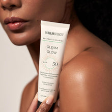 Load image into Gallery viewer, Gleam and Glow SPF 50 Tinted Face Moisturizer – Radiant Hydration &amp; Protection