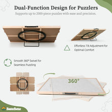 Load image into Gallery viewer, Innovative Tilting Rotating Puzzle Table - Space-Saving &amp; Eco-Friendly Design