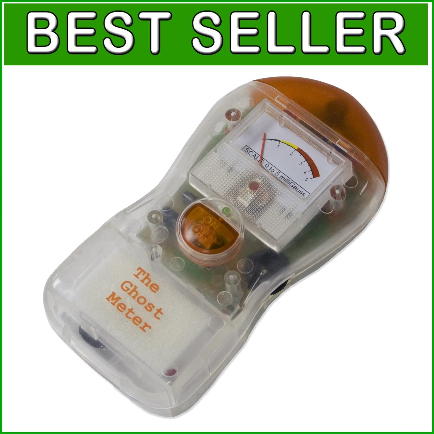 Ultra-Sensitive Transparent Ghost Meter EMF Sensor - Detects Haunted EMF Fields