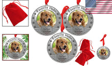Load image into Gallery viewer, Heartfelt Pet Remembrance Ornaments with Photo Frame - Gift Bag Included