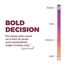 Load image into Gallery viewer, Rich Dark Roast Ground Coffee - 100% Arabica, 10oz Bag - Family-Owned Since 1916
