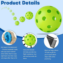 Load image into Gallery viewer, Versatile Softballs for Skills Training: 48 Pack Plastic Balls with Drawstring