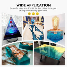 Load image into Gallery viewer, 3 Gallon Crystal Clear Epoxy Resin Kit with Pump: Ideal for Art &amp; Jewelry Making