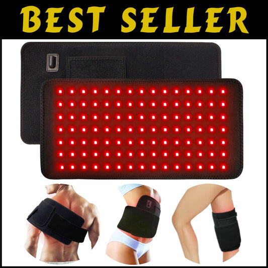 Comforting Red Light & Infrared Heating Pad for Comprehensive Body Relaxation