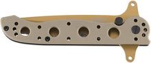 Load image into Gallery viewer, Lightweight Serrated Folding Knife with Desert Tan G10 Handle - Perfect for EDC