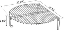 Load image into Gallery viewer, Flexible Stainless Steel Cooking Grate for Outdoor Charcoal Grilling - 15.6"D