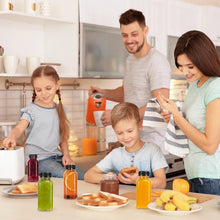 Load image into Gallery viewer, Versatile 8oz Reusable Juice &amp; Smoothie Bottles - Pack of 134 with Accessories