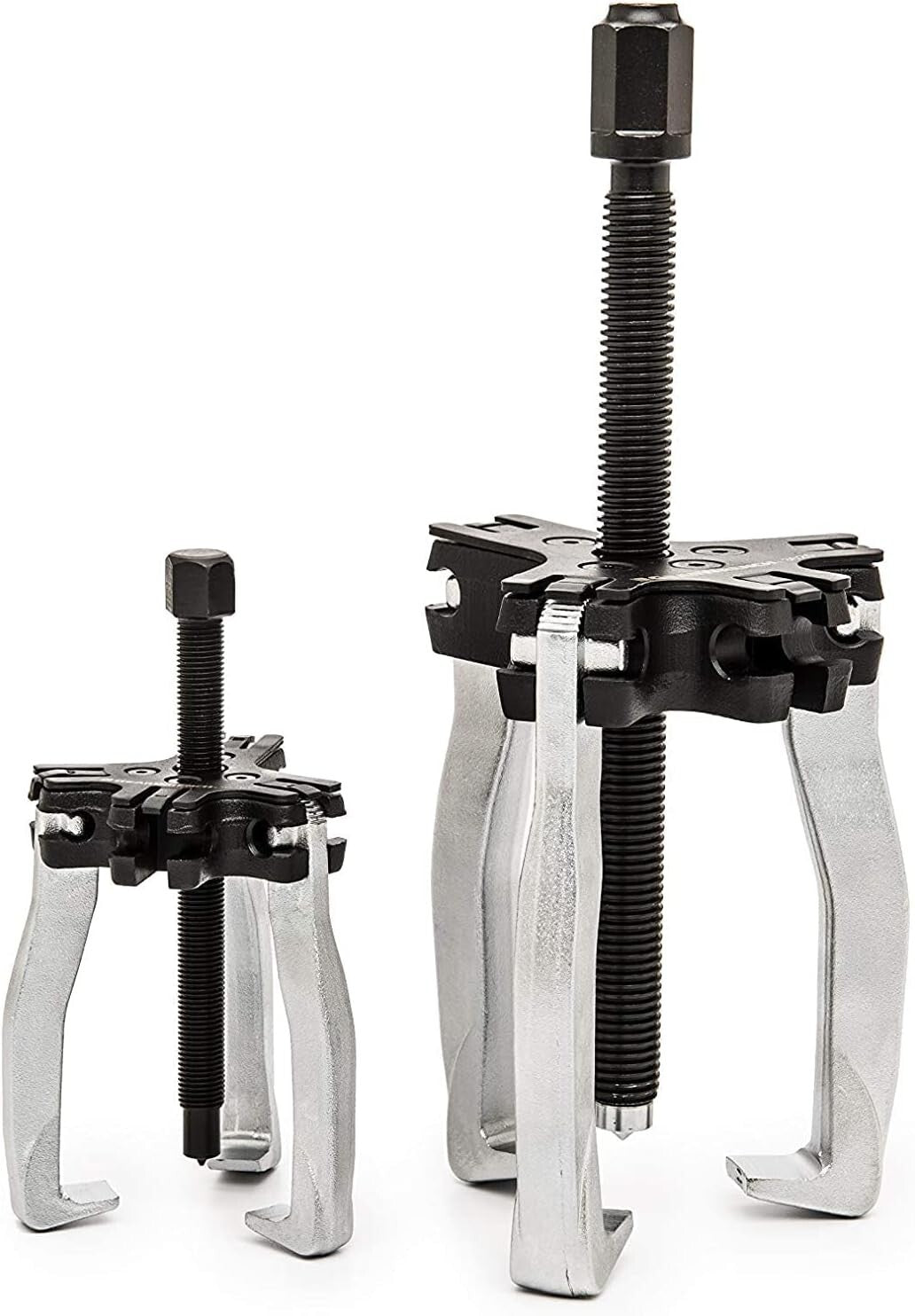 Ergonomic 2/3 Jaw Mechanical Puller Set with Easy Jaw Conversion - 5.13 lbs