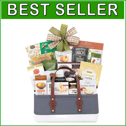 Deliciously Assorted Gift Basket - Perfect for Get Well Soon & Congratulations